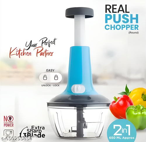 Vegetable Chopper With Sharp Blade Vegetable & Fruit Chopper